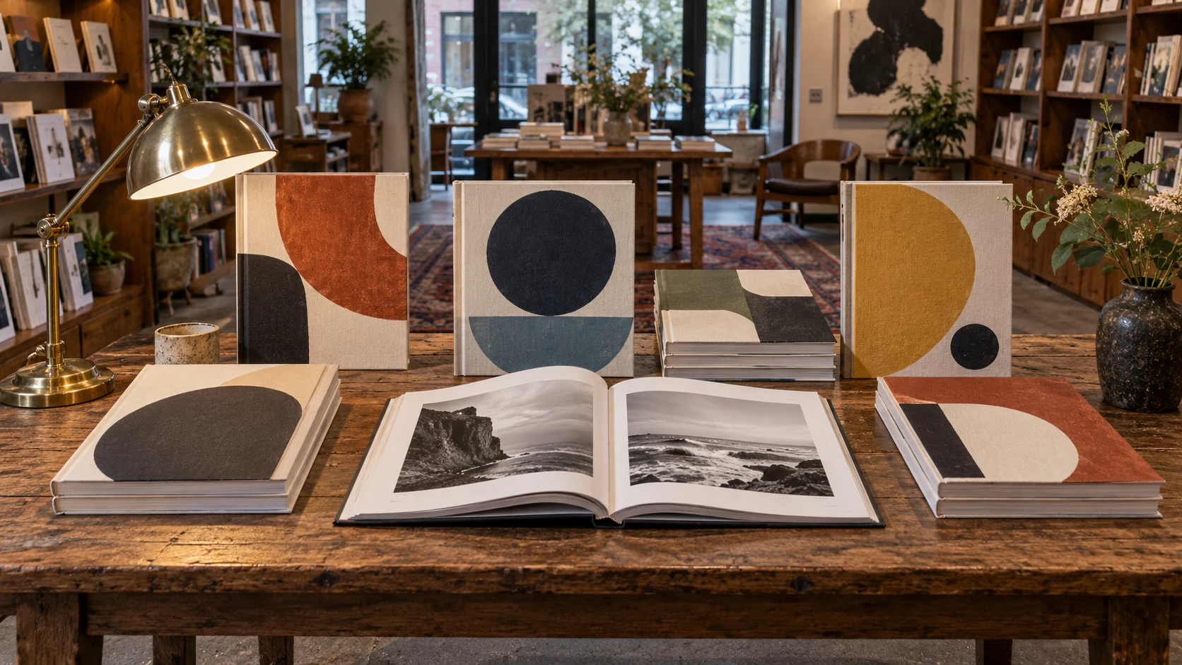 Independent books and photo editions collection